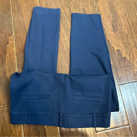 Betabrand Straight Classic Dress Pant Yoga Pants Navy Size Small - Picture 5 of 5